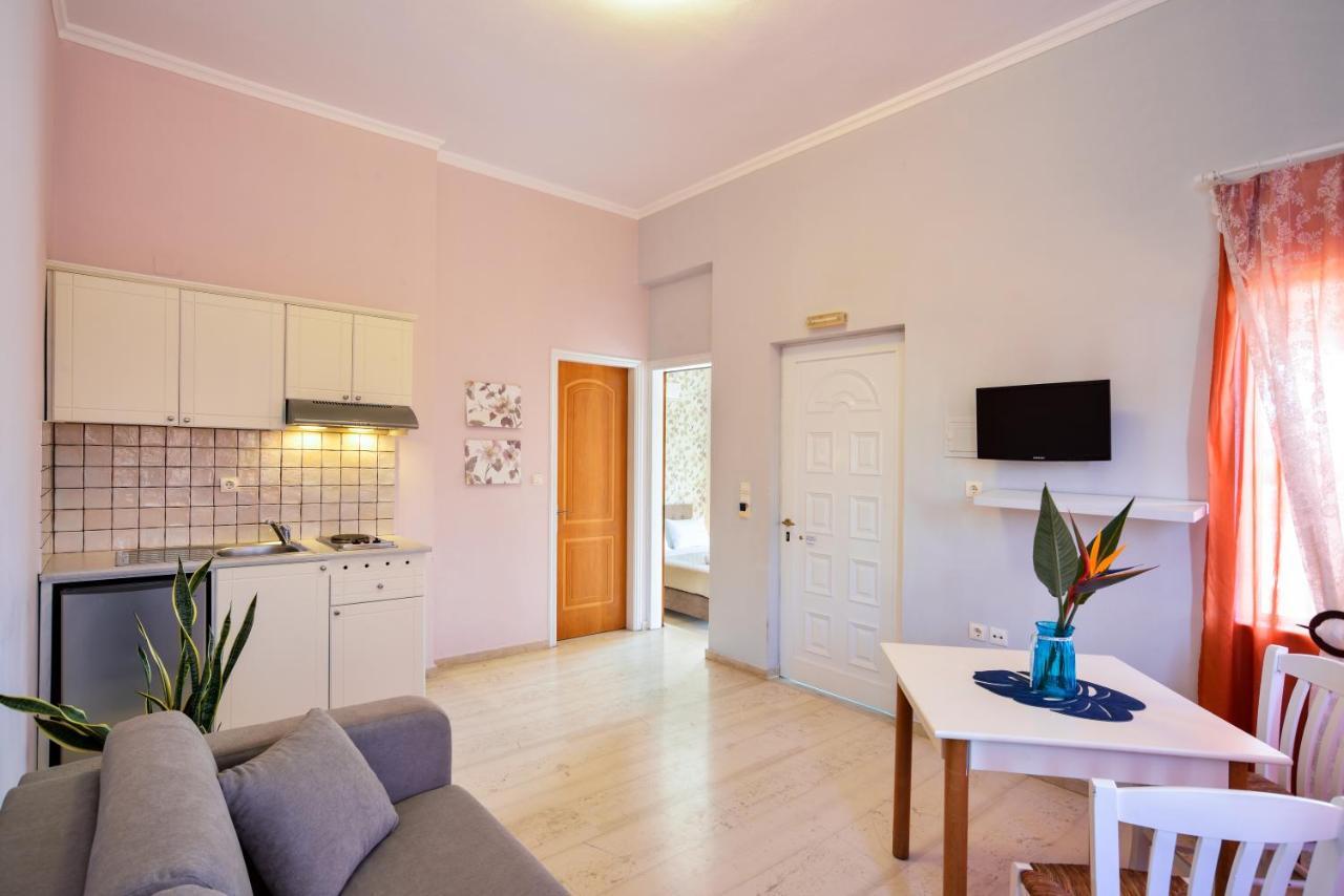 Poseidon Apartments Kato Daratso Exterior foto